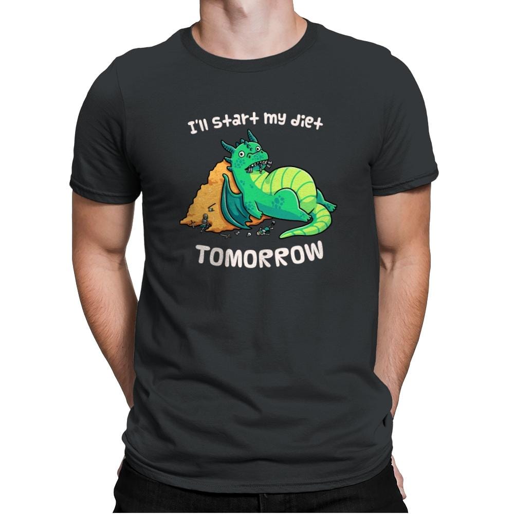 Tomorrow is a New Day - Mens Premium T-Shirts RIPT Apparel Small / Heavy Metal