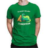 Tomorrow is a New Day - Mens Premium T-Shirts RIPT Apparel Small / Kelly