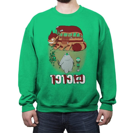 Tonari Ride - Crew Neck Sweatshirt Crew Neck Sweatshirt RIPT Apparel Small / Irish Green