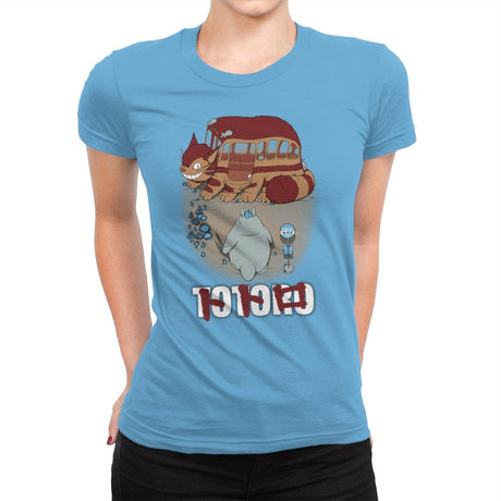 Tonari Ride - Womens Premium T-Shirts RIPT Apparel Small / Turquoise