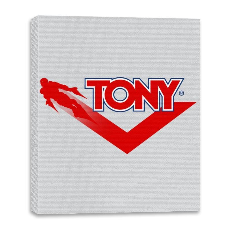 Tony - Canvas Wraps Canvas Wraps RIPT Apparel 16x20 / Silver