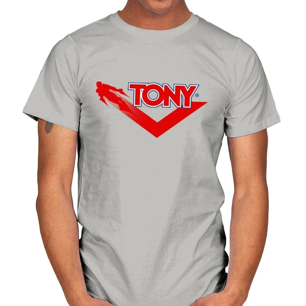 Tony - Mens T-Shirts RIPT Apparel Small / Ice Grey