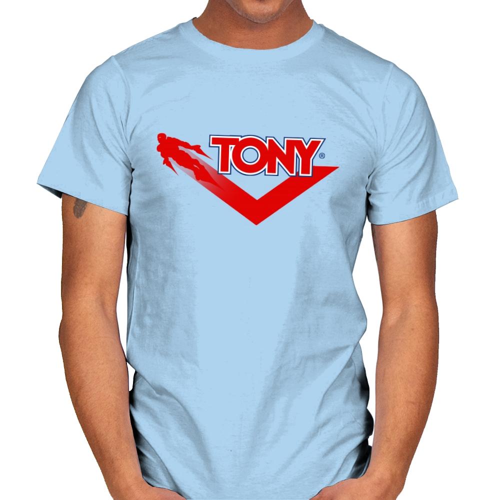 Tony - Mens T-Shirts RIPT Apparel Small / Light Blue