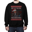 Too Chili - Crew Neck Sweatshirt Crew Neck Sweatshirt RIPT Apparel Small / Black