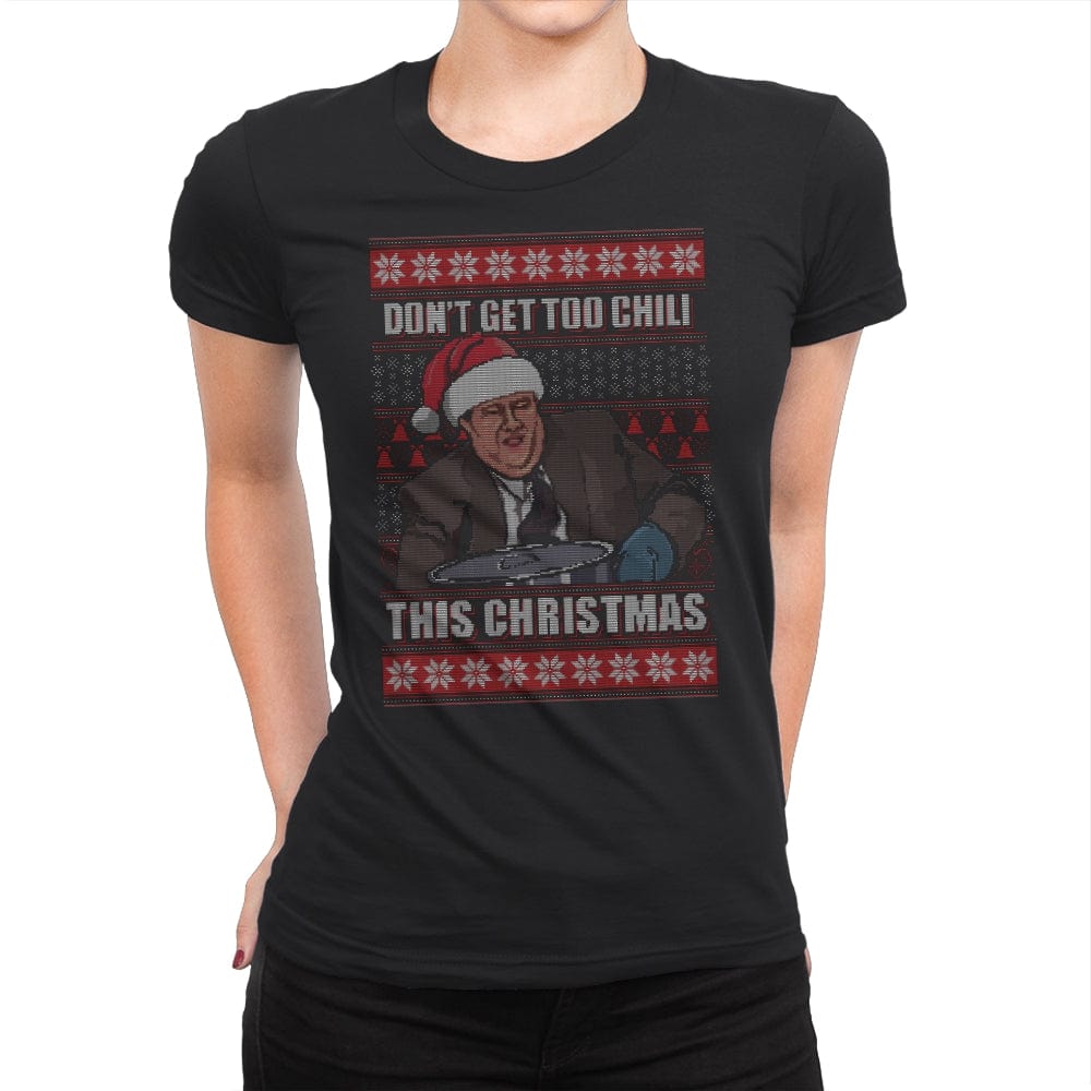 Too Chili - Womens Premium T-Shirts RIPT Apparel Small / Black