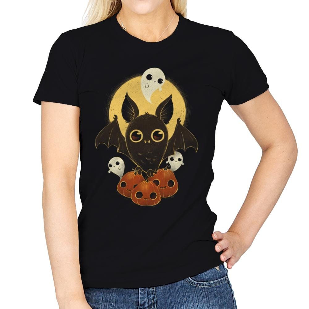 Too Cute To Scare! - Womens T-Shirts RIPT Apparel Small / Black