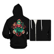 Too Grumpy for Christmas - Hoodies Hoodies RIPT Apparel Small / Black