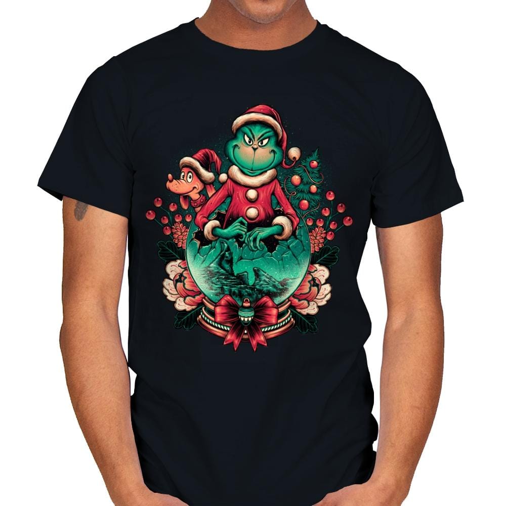 Too Grumpy for Christmas - Mens T-Shirts RIPT Apparel Small / Black