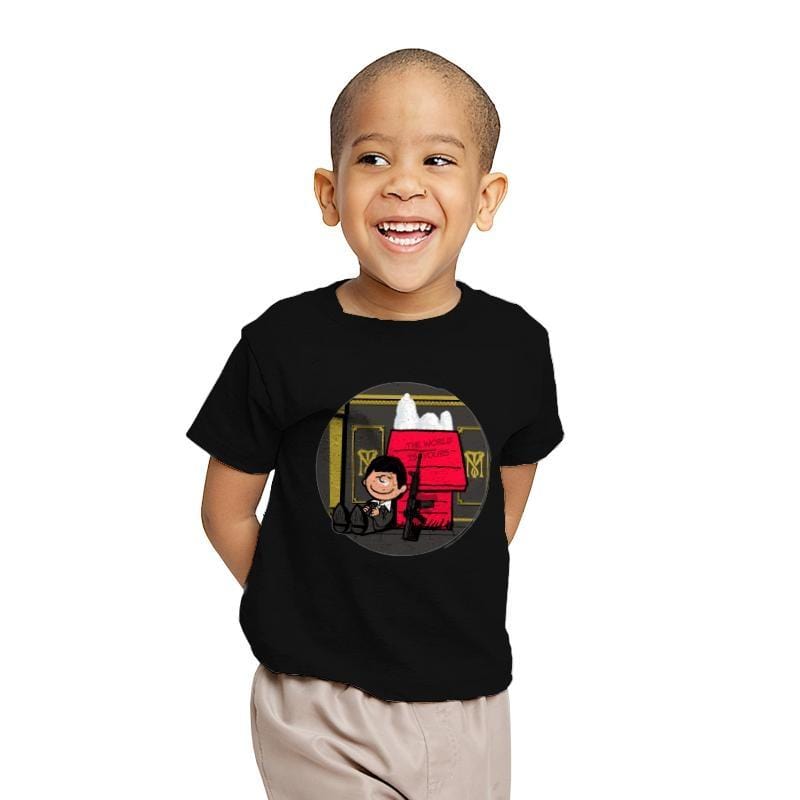 Toon Tony - Youth T-Shirts RIPT Apparel X-small / Black
