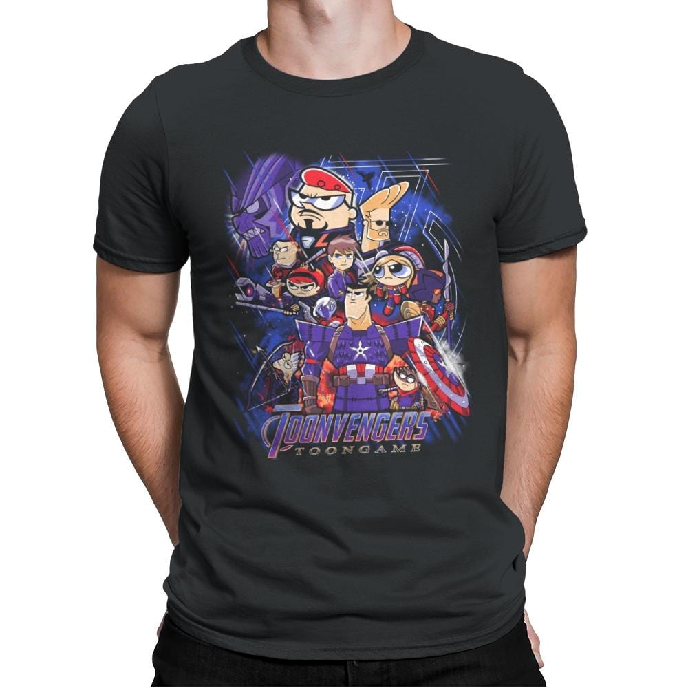 Toongame - Anytime - Mens Premium T-Shirts RIPT Apparel Small / Heavy Metal
