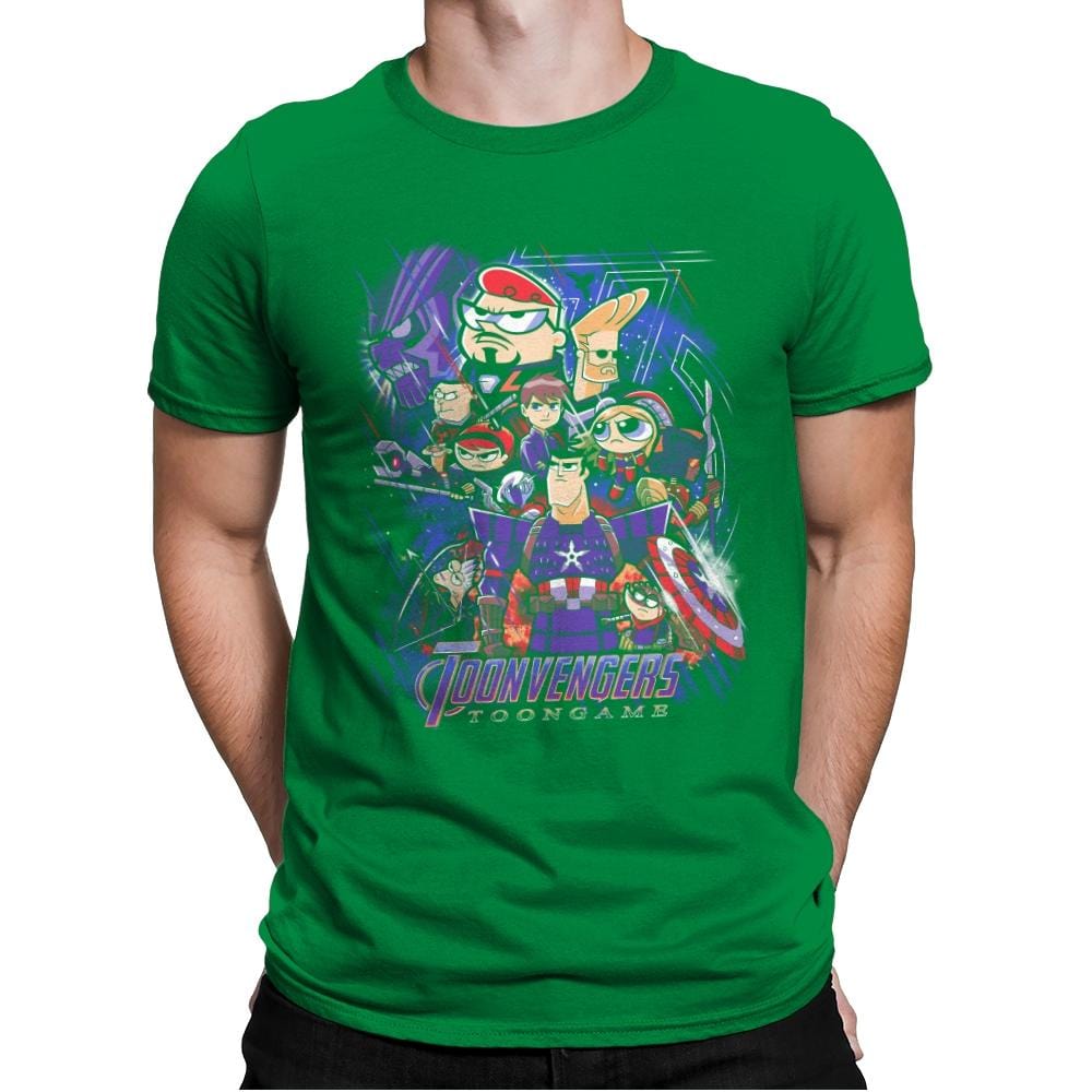 Toongame - Anytime - Mens Premium T-Shirts RIPT Apparel Small / Kelly Green
