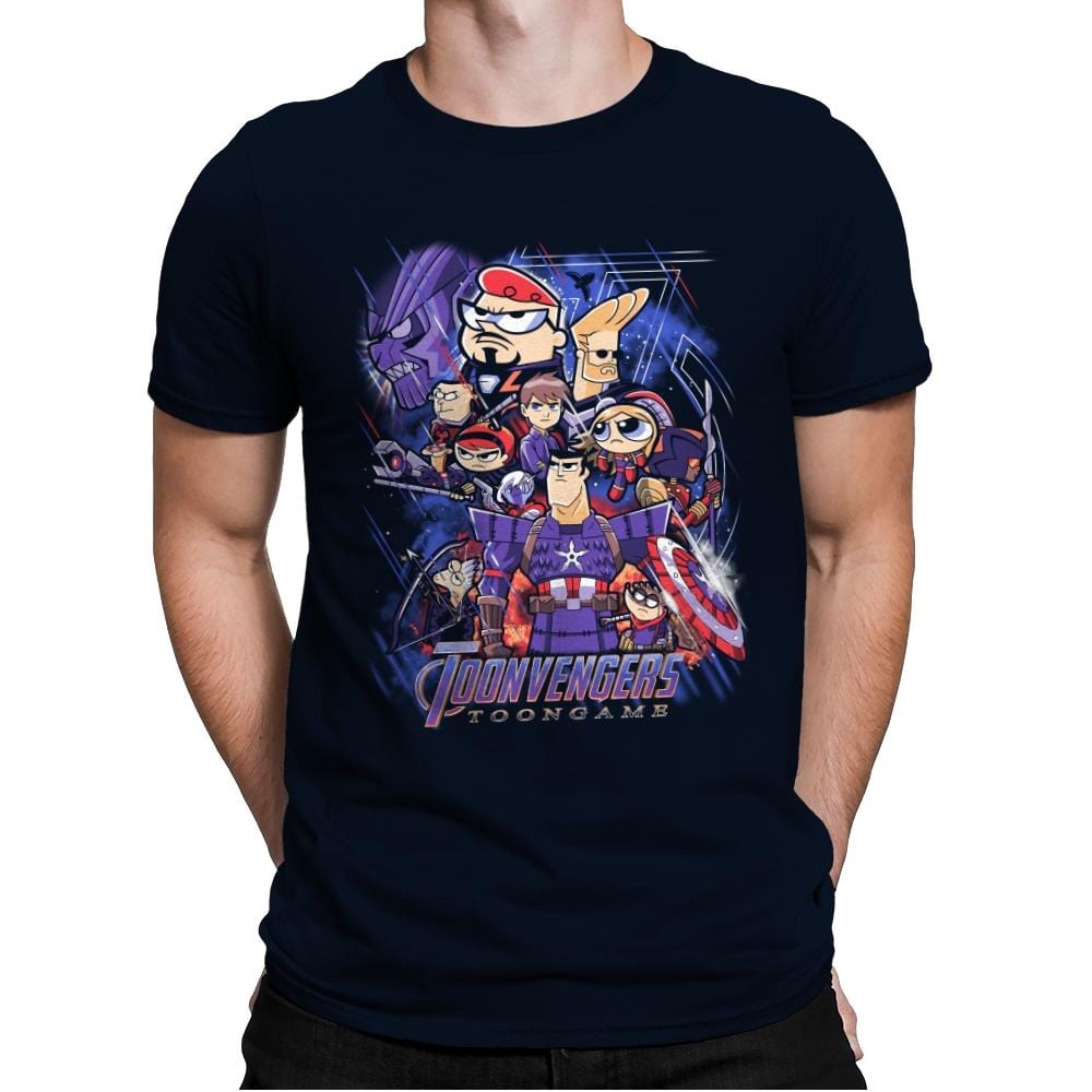 Toongame - Anytime - Mens Premium T-Shirts RIPT Apparel Small / Midnight Navy