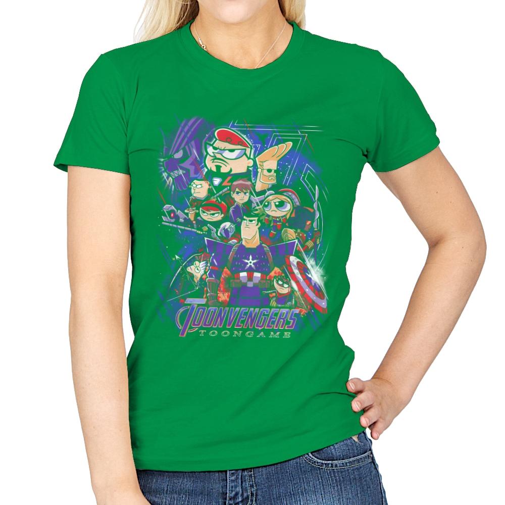 Toongame - Anytime - Womens T-Shirts RIPT Apparel Small / Irish Green
