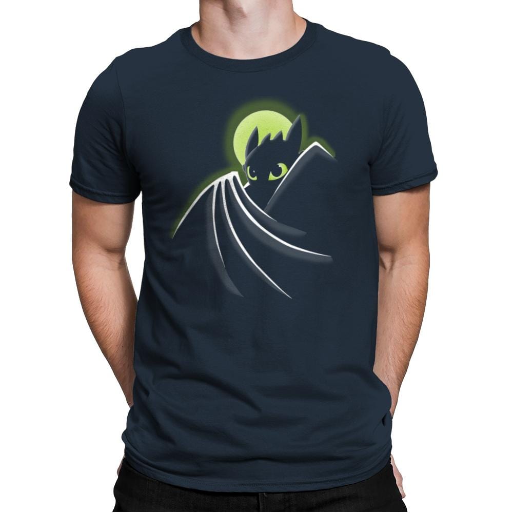 Toothless Bat - Raffitees - Mens Premium T-Shirts RIPT Apparel Small / Indigo