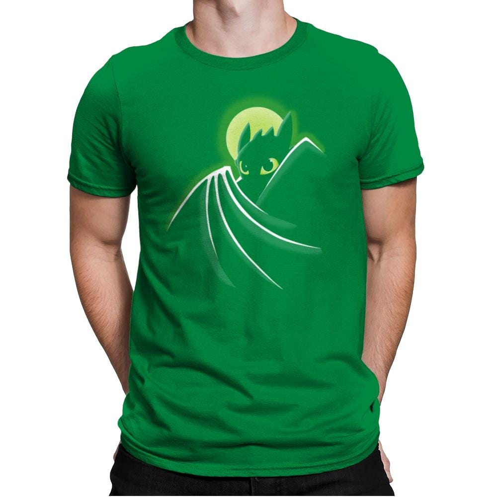 Toothless Bat - Raffitees - Mens Premium T-Shirts RIPT Apparel Small / Kelly Green