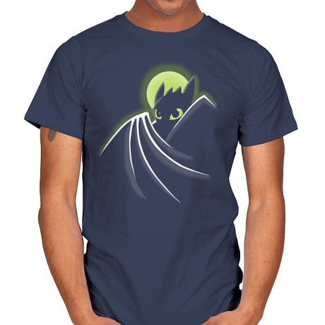 Toothless Bat - Raffitees - Mens T-Shirts RIPT Apparel Small / Navy