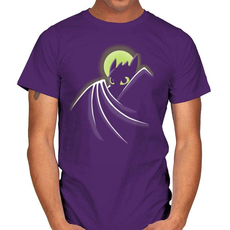 Toothless Bat - Raffitees - Mens T-Shirts RIPT Apparel Small / Purple