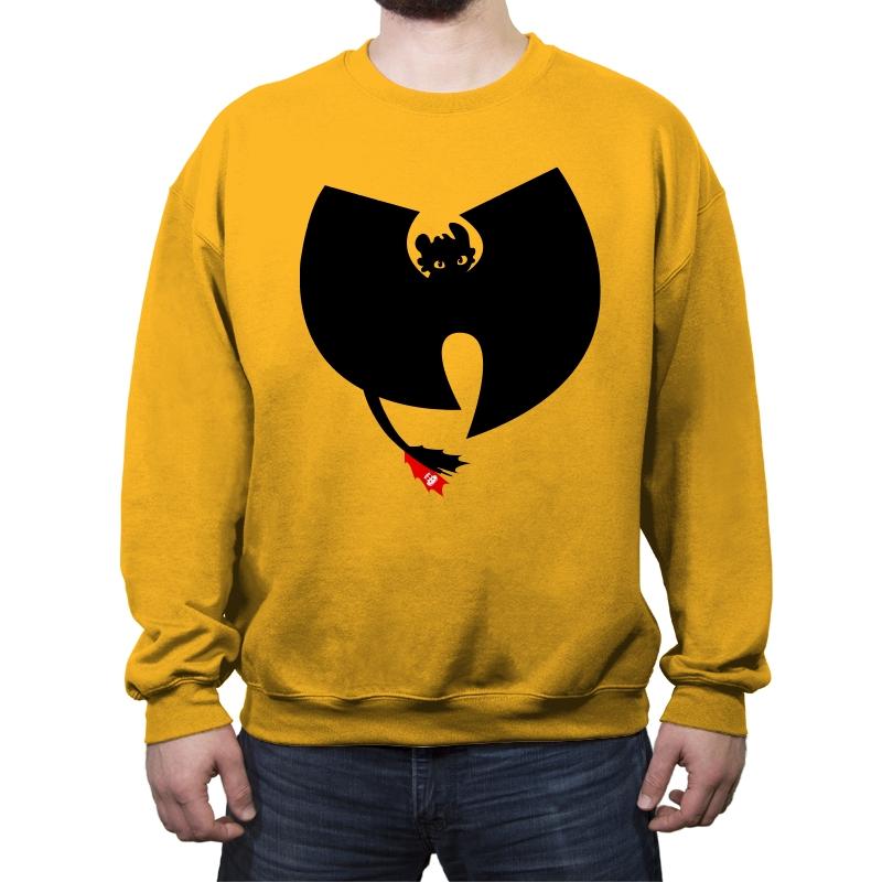 Toothless Clan - Crew Neck Sweatshirt Crew Neck Sweatshirt RIPT Apparel Small / Gold