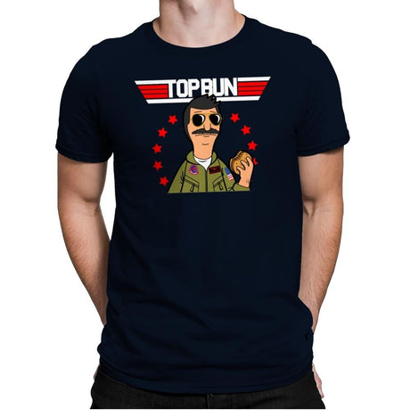 Top Bun - Mens Premium T-Shirts RIPT Apparel Small / Midnight Navy