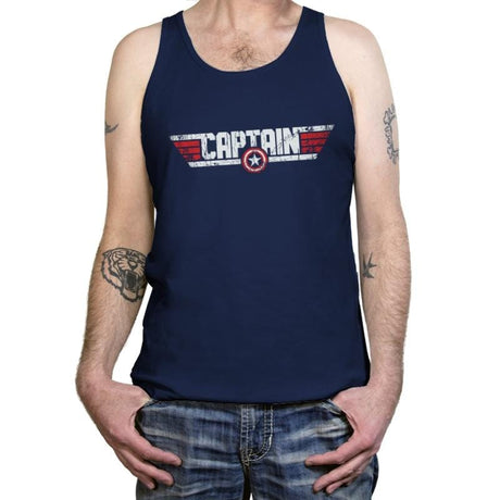 Top Captain - Tanktop Tanktop RIPT Apparel X-Small / Navy