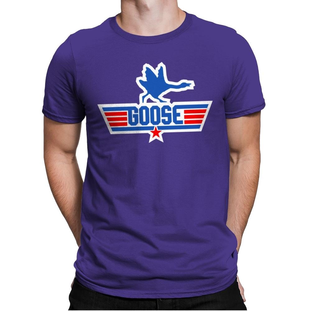 Top Goose - Mens Premium T-Shirts RIPT Apparel Small / Purple Rush