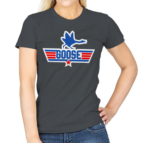 Top Goose - Womens T-Shirts RIPT Apparel Small / Charcoal