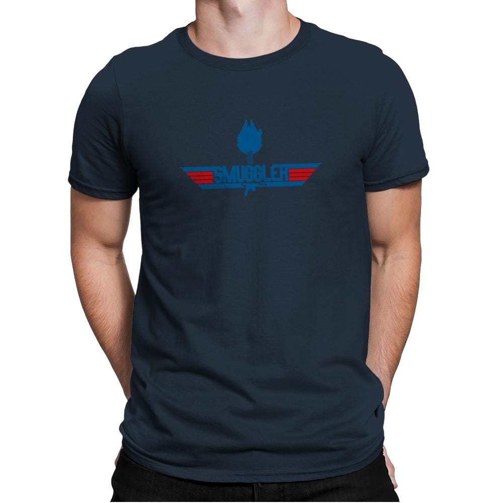 Top Smuggler Exclusive - Mens Premium T-Shirts RIPT Apparel Small / Indigo