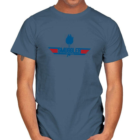 Top Smuggler Exclusive - Mens T-Shirts RIPT Apparel Small / Indigo Blue