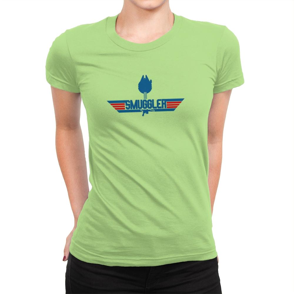 Top Smuggler Exclusive - Womens Premium T-Shirts RIPT Apparel Small / Mint