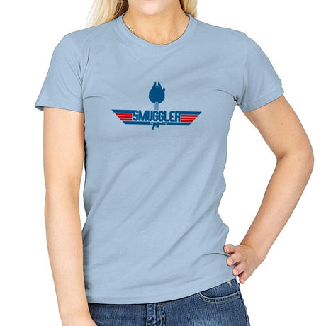 Top Smuggler Exclusive - Womens T-Shirts RIPT Apparel Small / Light Blue