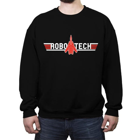 Top Tech - Crew Neck Sweatshirt Crew Neck Sweatshirt RIPT Apparel Small / Black