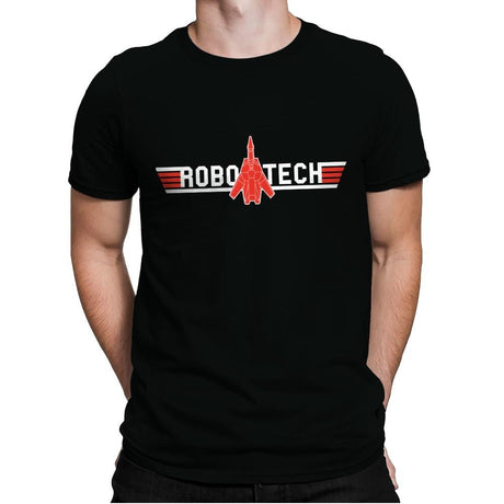 Top Tech - Mens Premium T-Shirts RIPT Apparel Small / Black