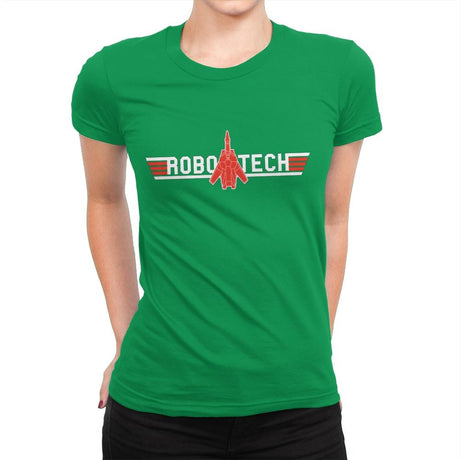 Top Tech - Womens Premium T-Shirts RIPT Apparel Small / Kelly Green