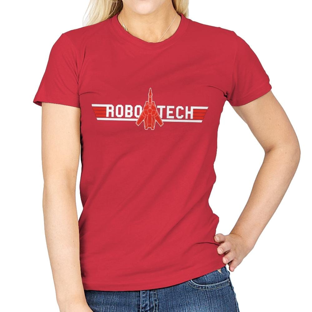 Top Tech - Womens T-Shirts RIPT Apparel Small / Red
