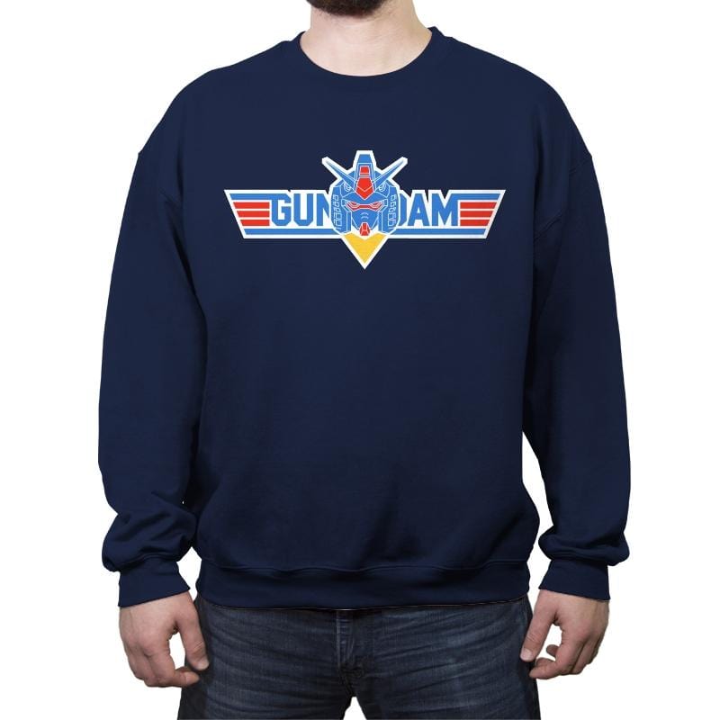 Topgundam - Crew Neck Sweatshirt Crew Neck Sweatshirt RIPT Apparel