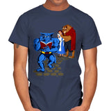 Torn Between Beasts - Mens T-Shirts RIPT Apparel Small / Navy