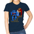 Torn Between Beasts - Womens T-Shirts RIPT Apparel Small / Navy