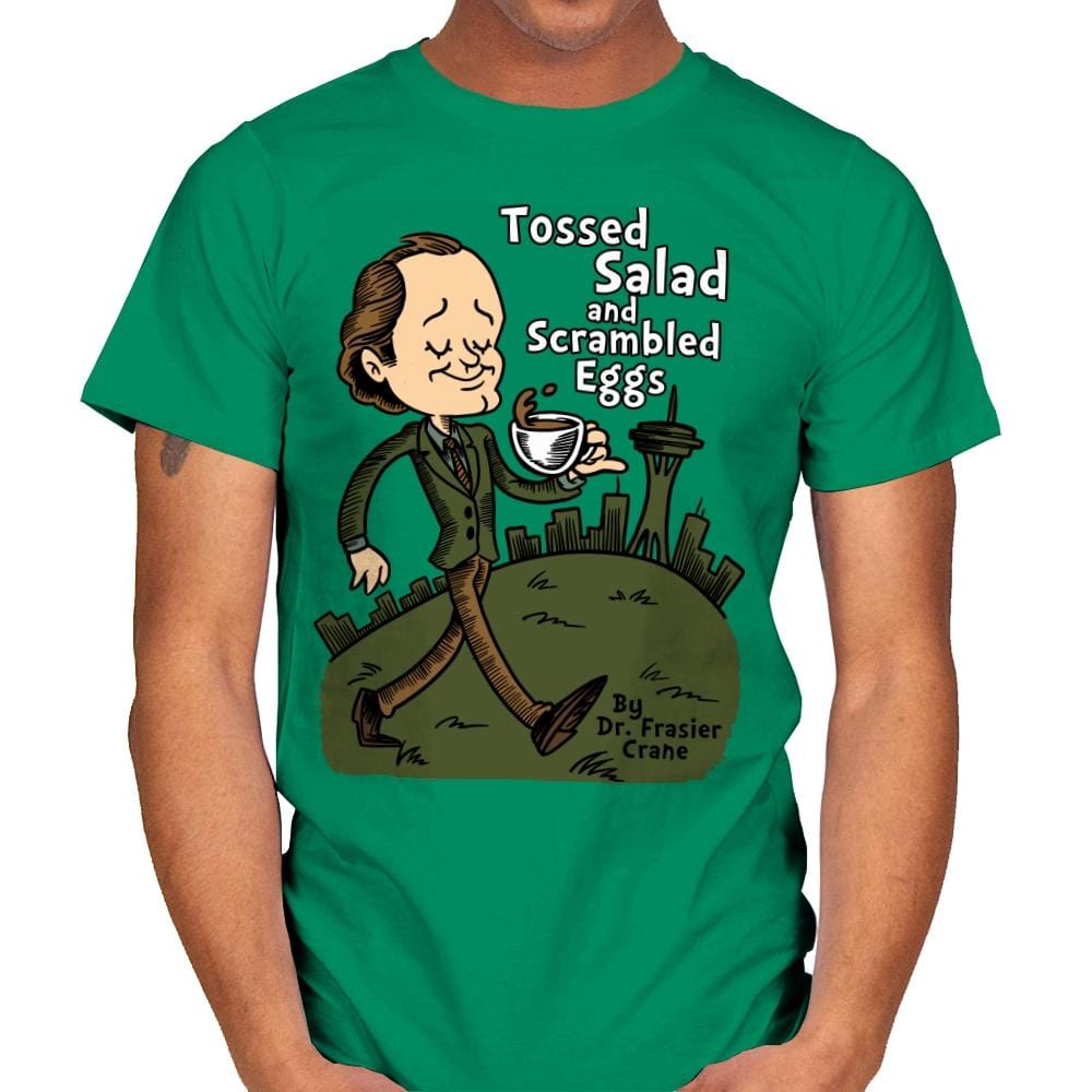 Tossed Salad and Scrambled Eggs - Mens T-Shirts RIPT Apparel Small / Kelly