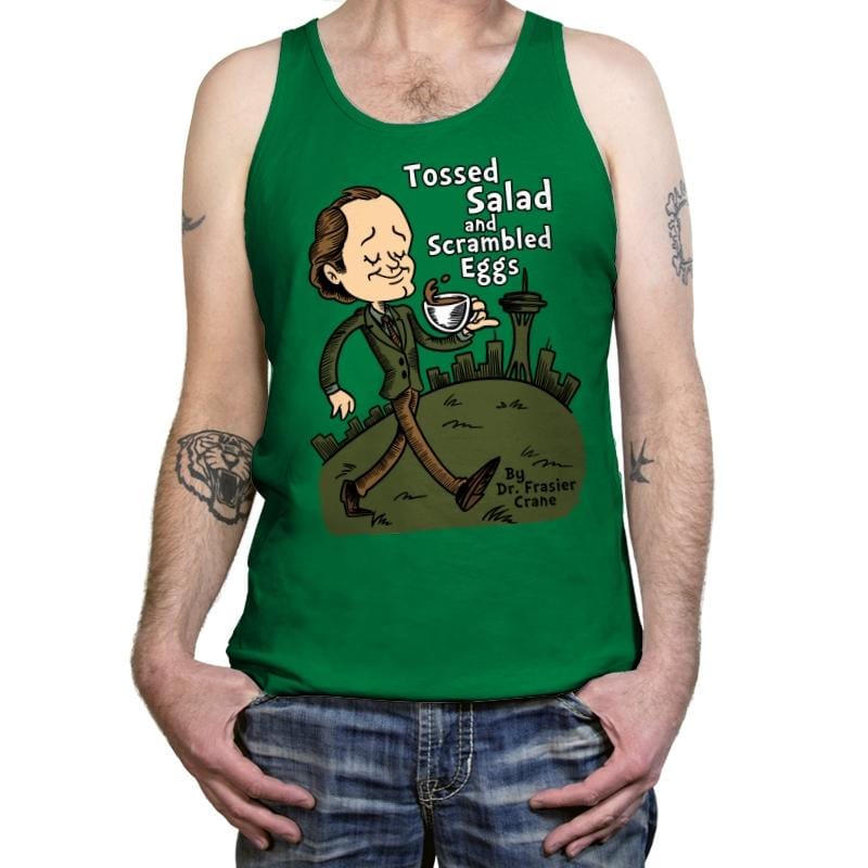 Tossed Salad and Scrambled Eggs - Tanktop Tanktop RIPT Apparel X-Small / Kelly