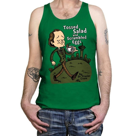 Tossed Salad and Scrambled Eggs - Tanktop Tanktop RIPT Apparel X-Small / Kelly