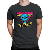 Totally Rad Terror Dog - Mens Premium T-Shirts RIPT Apparel Small / Heavy Metal