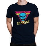 Totally Rad Terror Dog - Mens Premium T-Shirts RIPT Apparel Small / Midnight Navy
