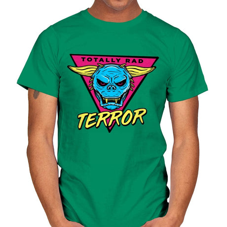 Totally Rad Terror Dog - Mens T-Shirts RIPT Apparel Small / Kelly