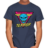 Totally Rad Terror Dog - Mens T-Shirts RIPT Apparel Small / Navy