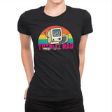 Totally Rad - Womens Premium T-Shirts RIPT Apparel Small / Black