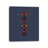 Totem of Spiders - Canvas Wraps Canvas Wraps RIPT Apparel 11x14 / Navy