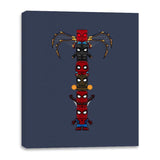 Totem of Spiders - Canvas Wraps Canvas Wraps RIPT Apparel 16x20 / Navy