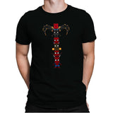 Totem of Spiders - Mens Premium T-Shirts RIPT Apparel Small / Black