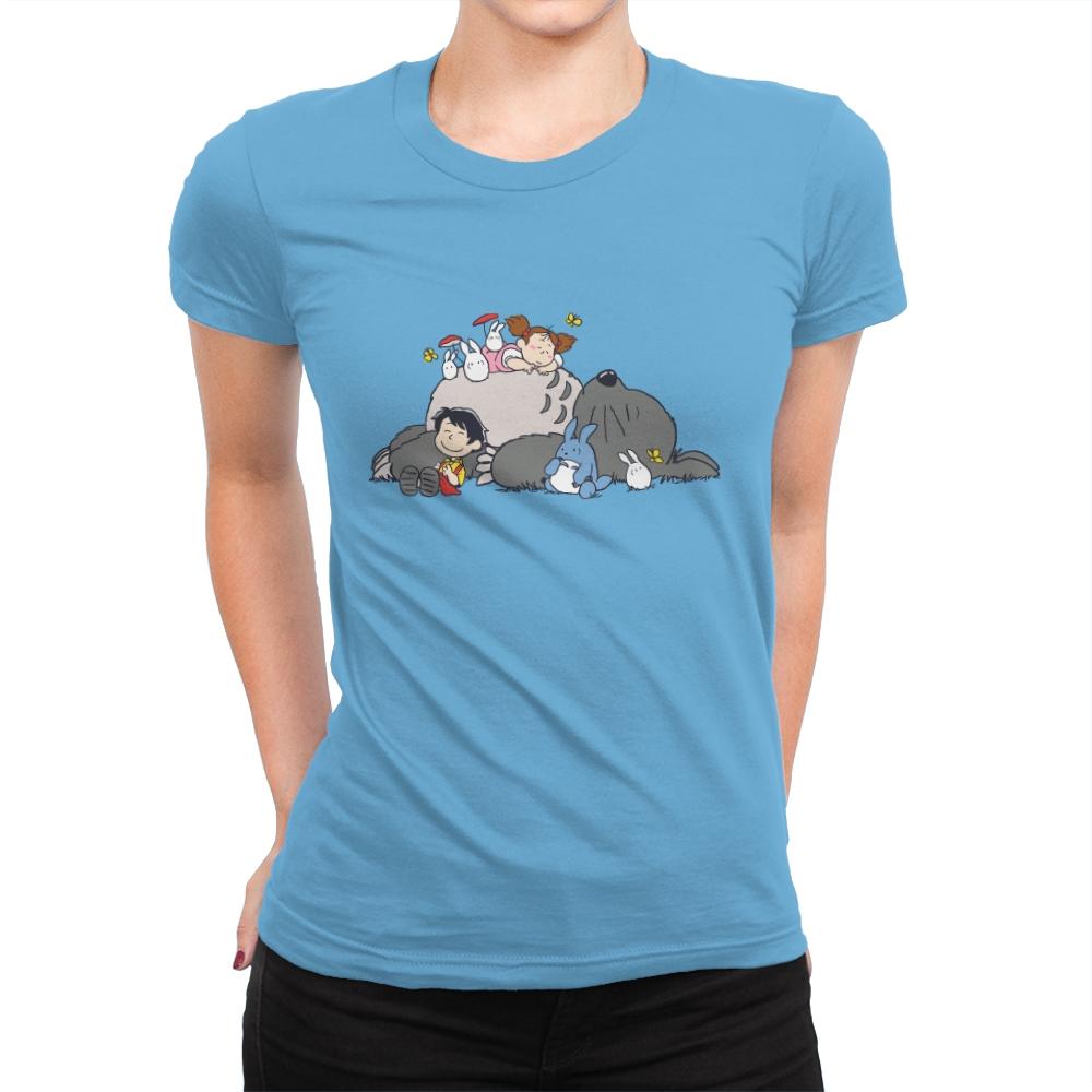 Totonuts - Womens Premium T-Shirts RIPT Apparel Small / Turquoise