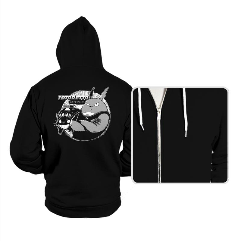 Totoretto - Hoodies Hoodies RIPT Apparel Small / Black